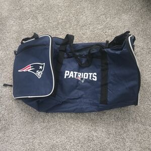 Patriots Navy Blue Duffel Bag